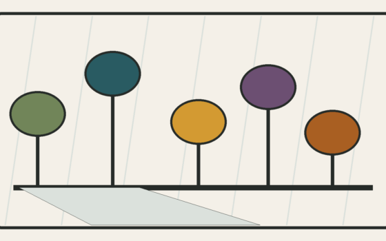 Illustrazione editoriale originale senza persone o marchi